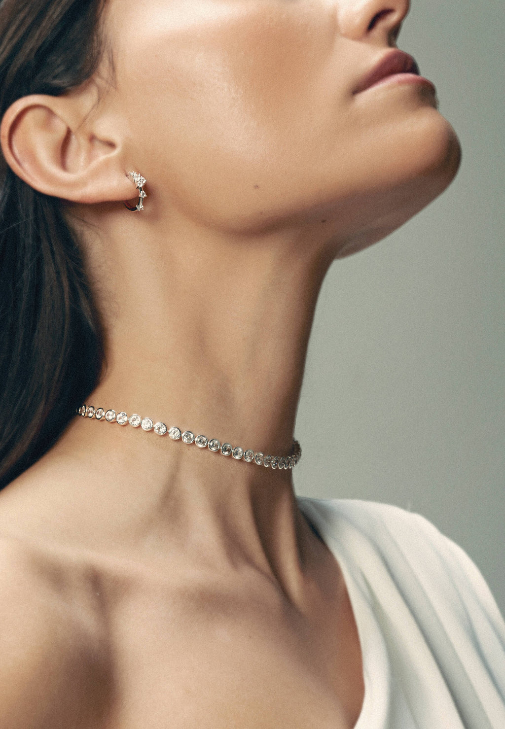 Victory Riviere Silver Necklace