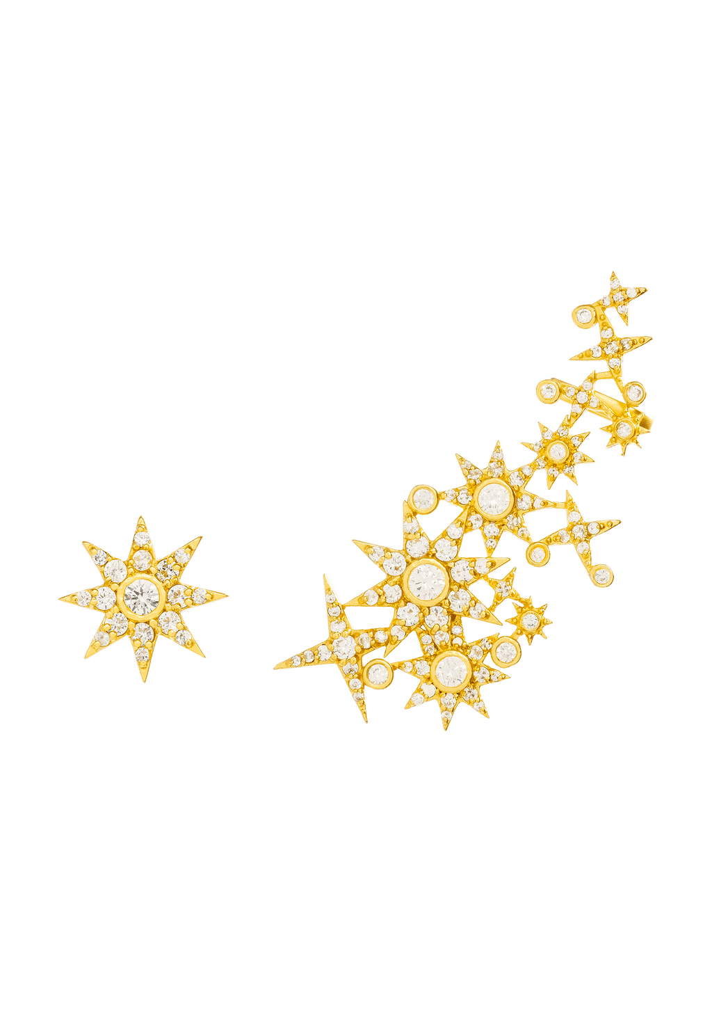 Pendientes Trepadores The Star
