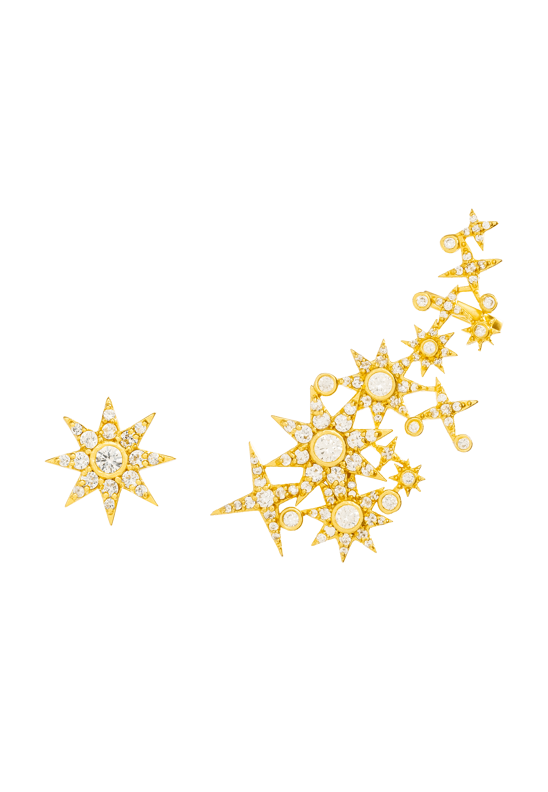 Pendientes Trepadores The Star