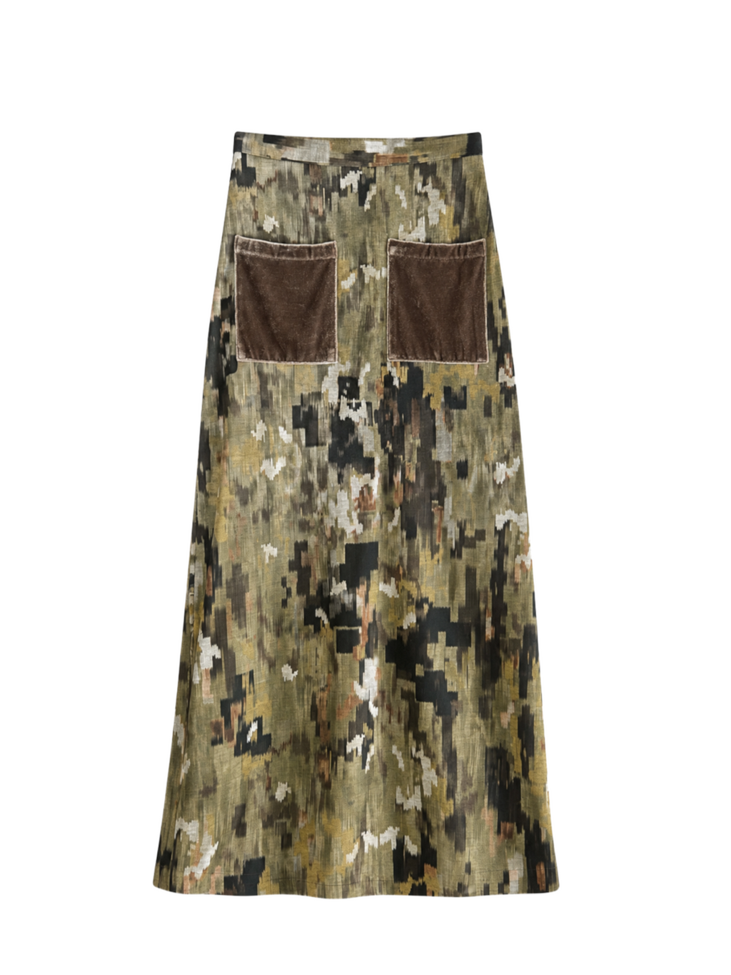 Claudia green skirt