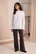 Camisa ancha blanca