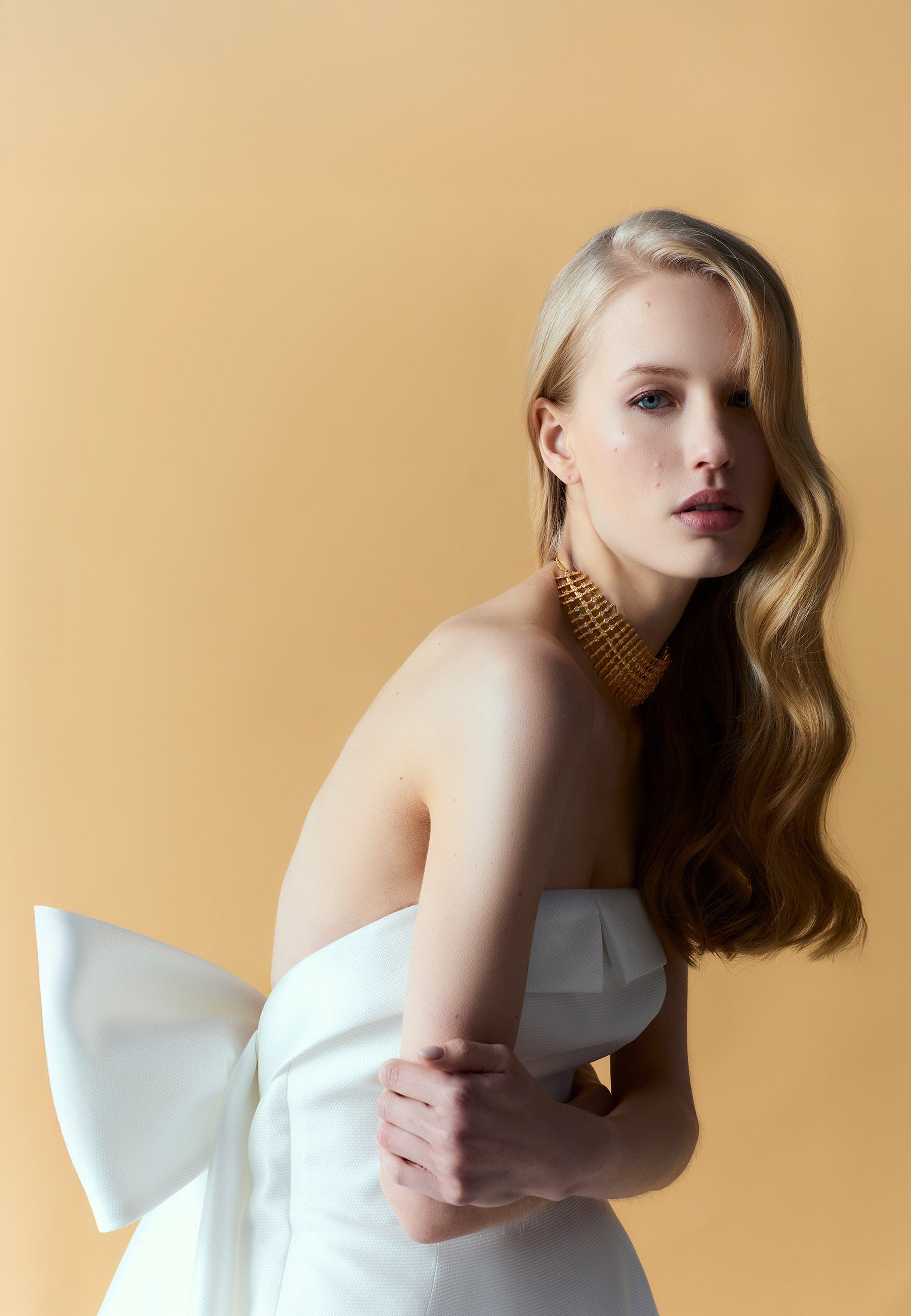 Helia Gold Choker