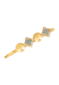 Elara Aquamarine Hair Fork