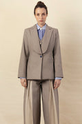 Chaqueta Raquel topo