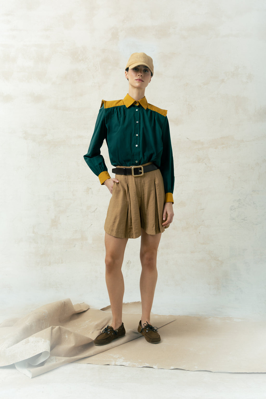Camisa Marieta Duo Verde