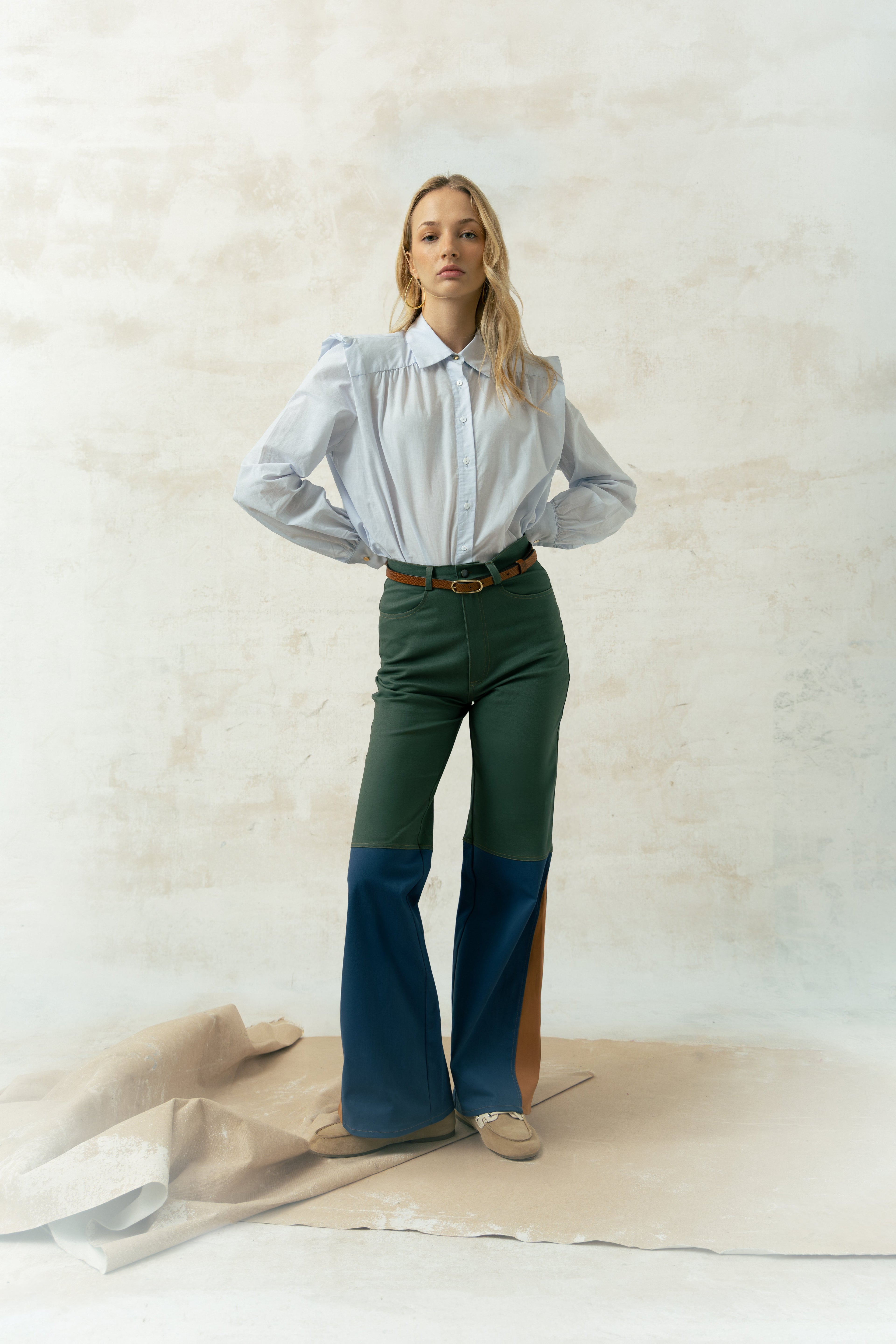 Pantalón Coro Verde stretch