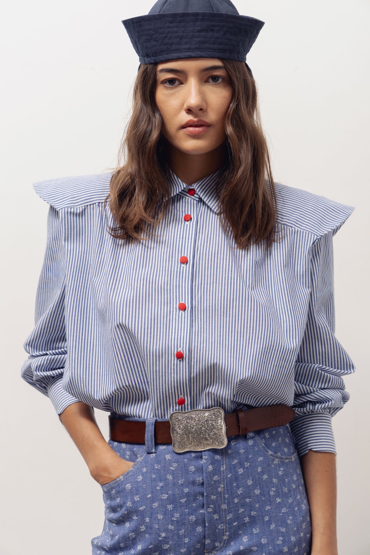 Miru striped shirt