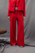 Adela red trousers