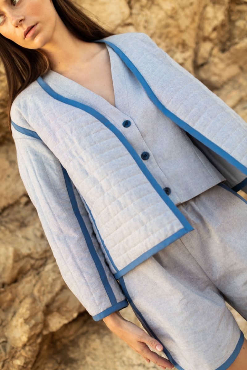 Chaqueta Julia Indigo