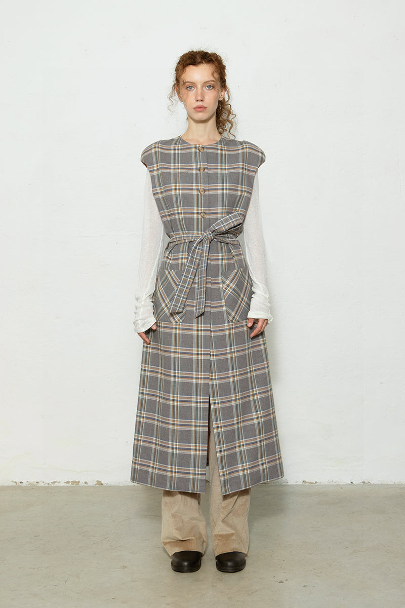 Chaleco Paola Gris