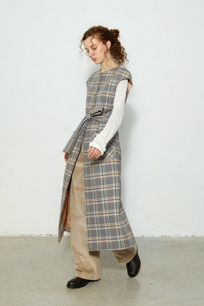 Chaleco Paola Gris