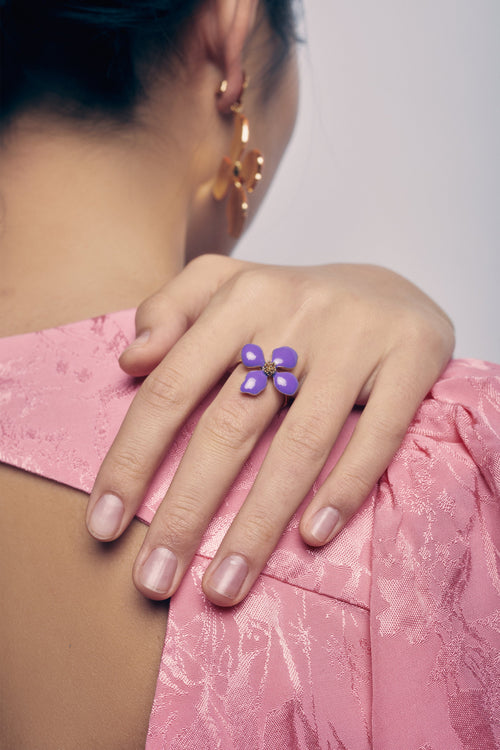 Anillo Cassia Lila