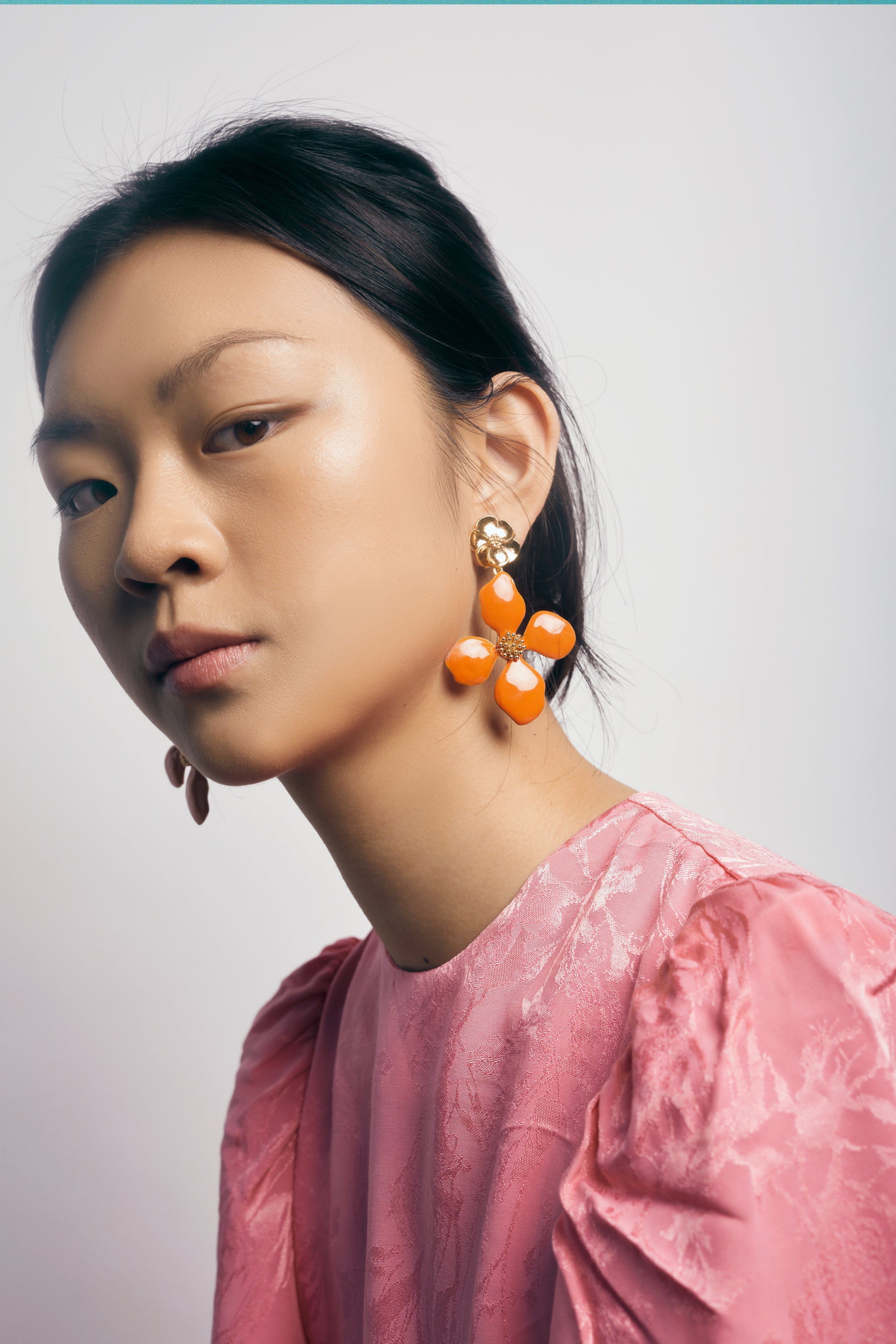 Pendientes Cassia Naranja