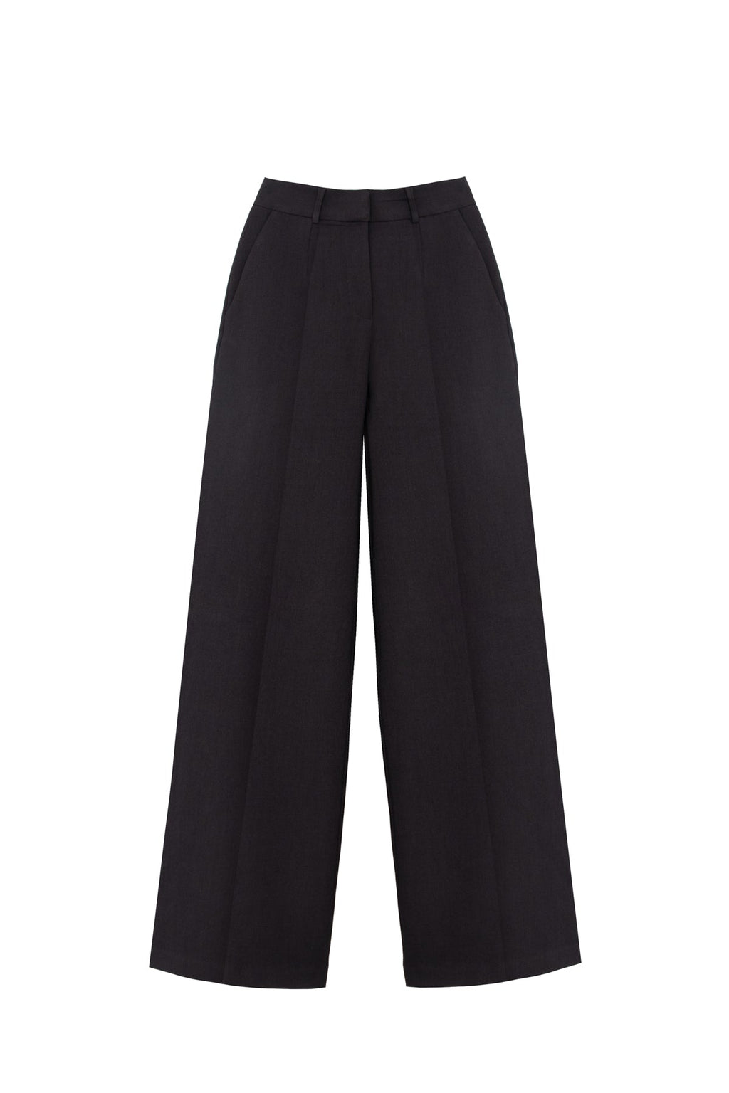 Adela charcoal grey trousers