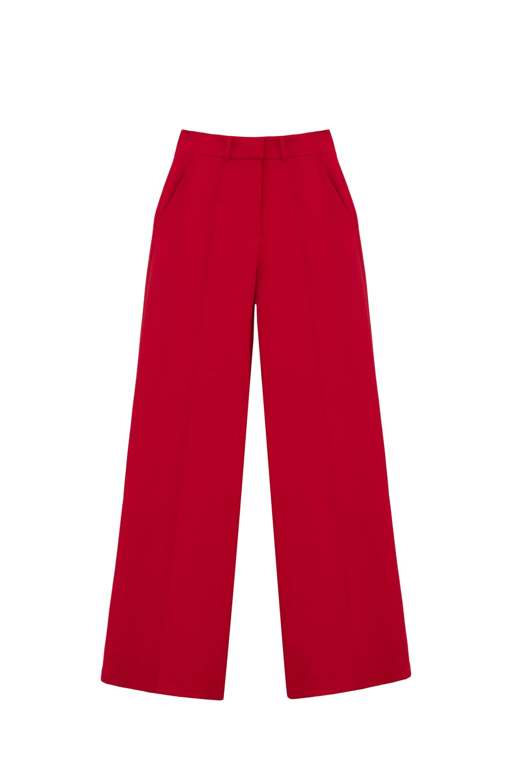 Adela red trousers