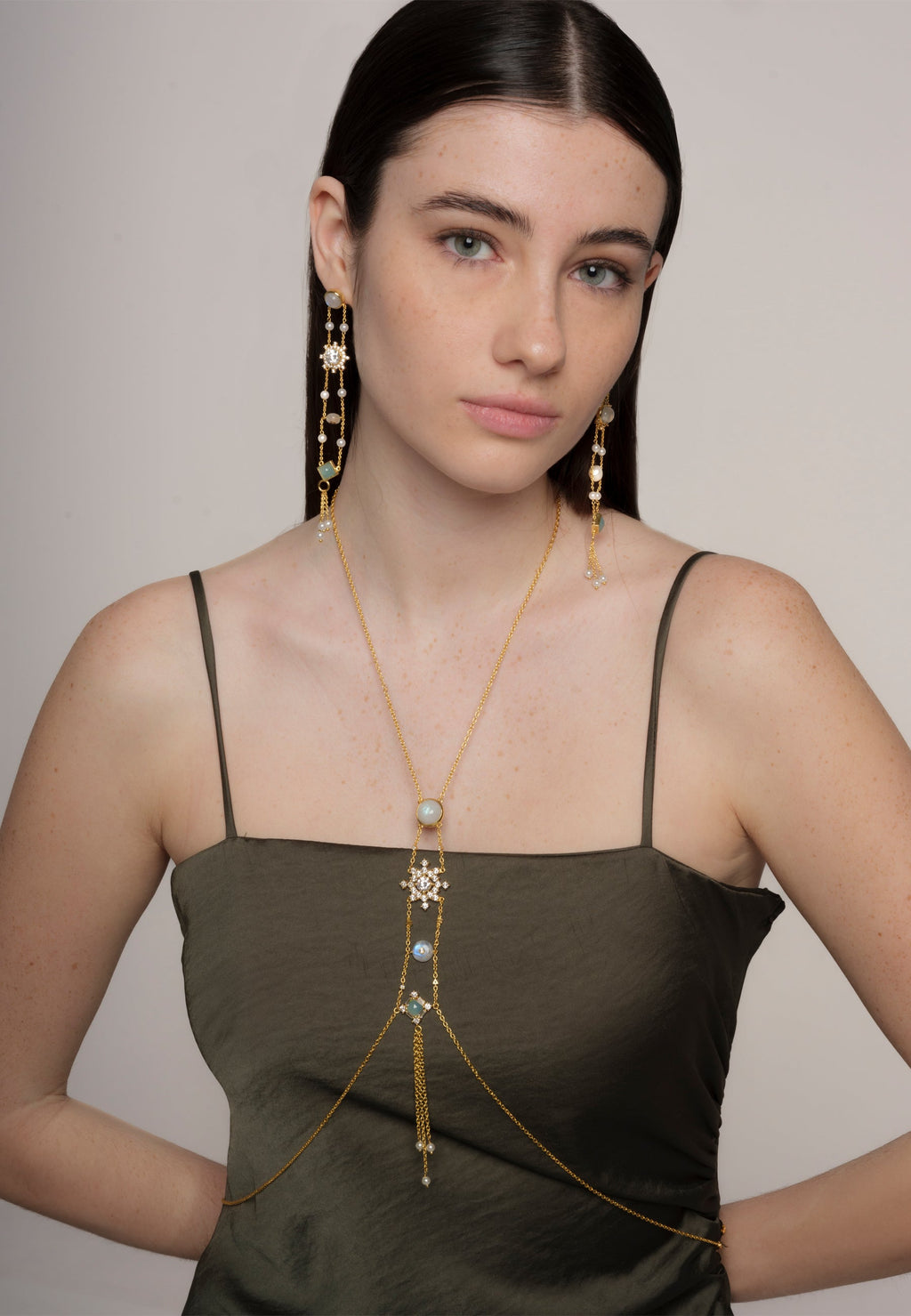 Pechera Galatea Blanca
