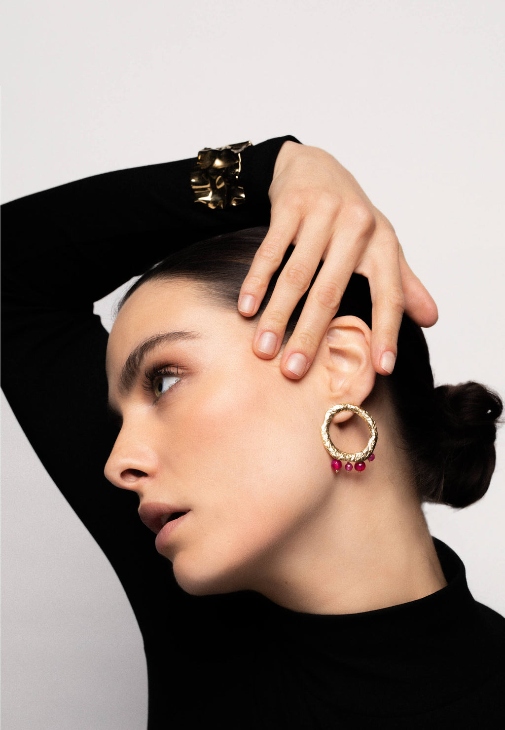 Pendientes Adara Fucsia