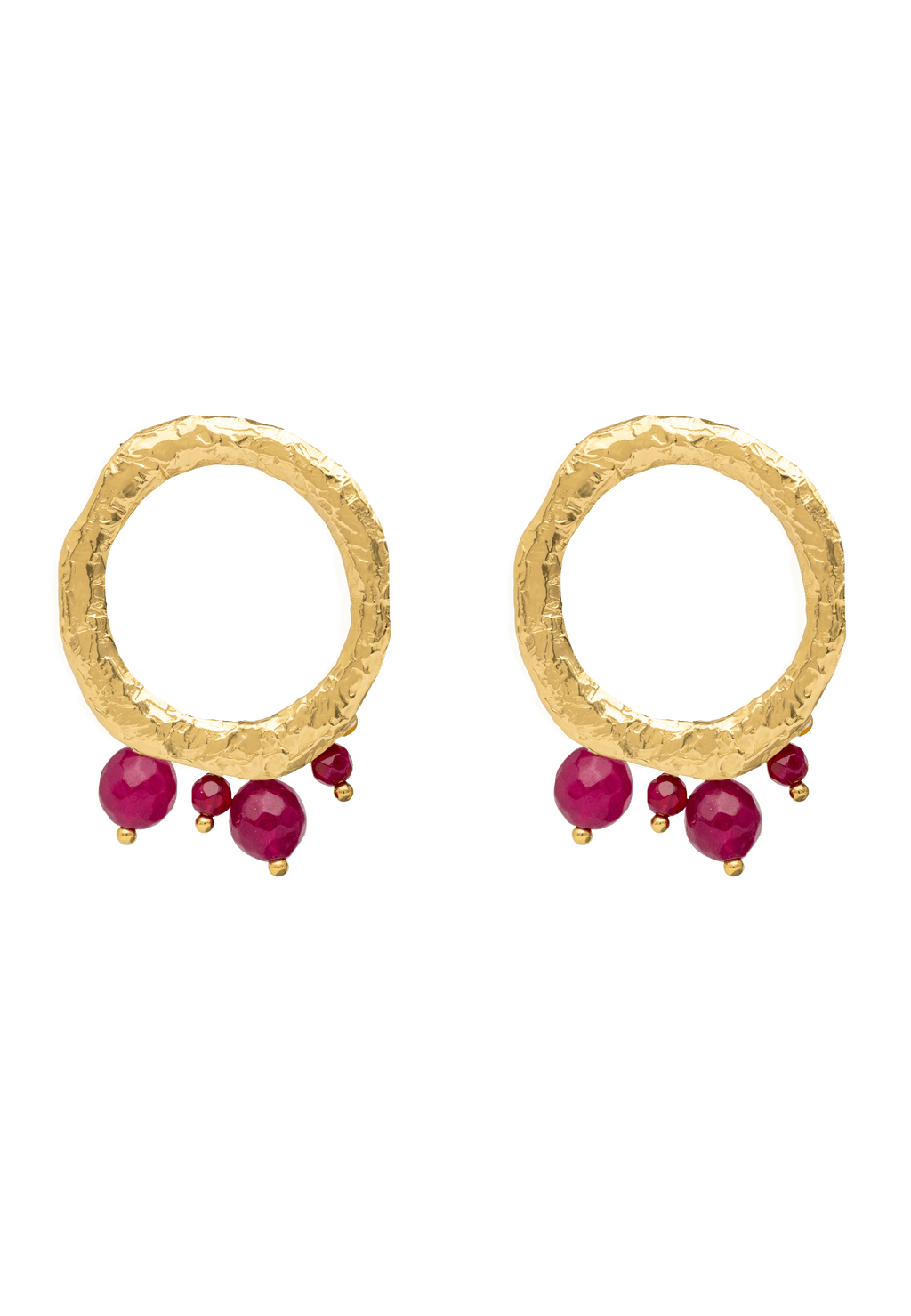 Pendientes Adara Fucsia