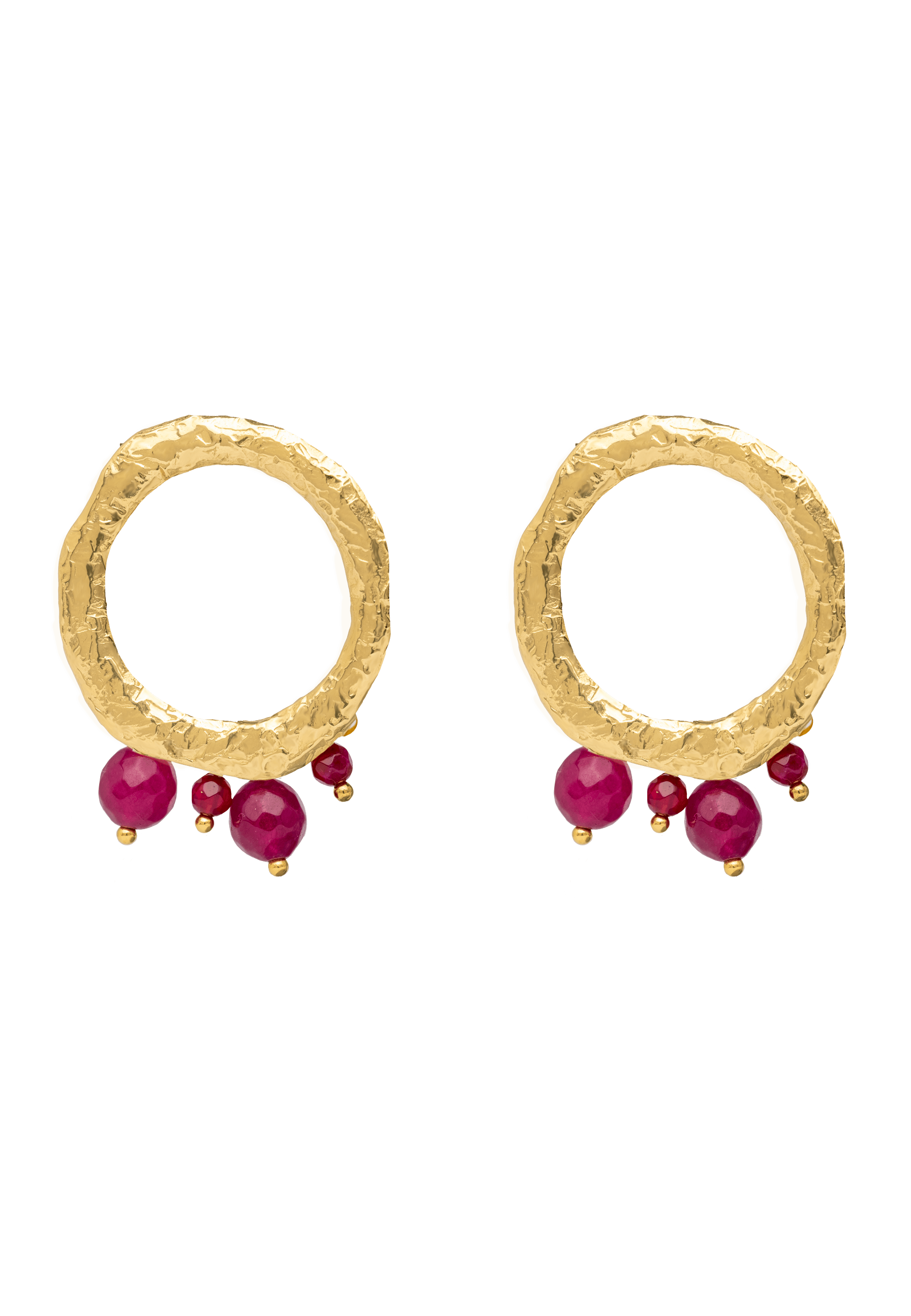 Pendientes Adara Fucsia