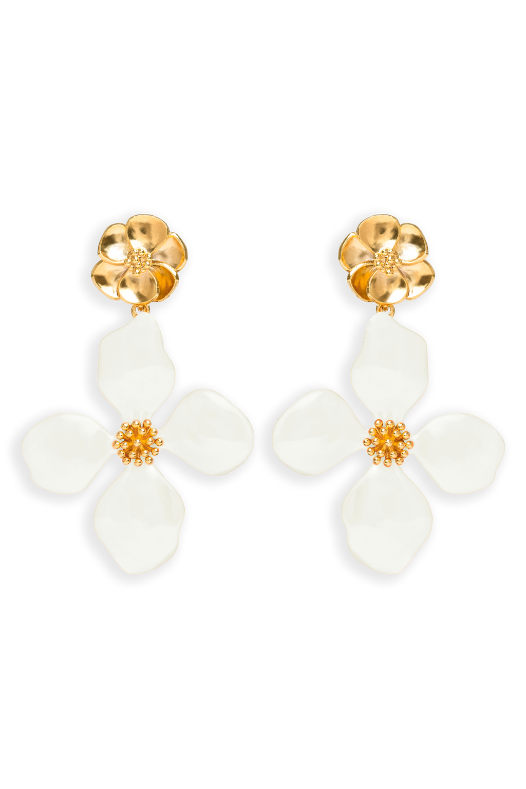 Pendientes Cassia Blanco