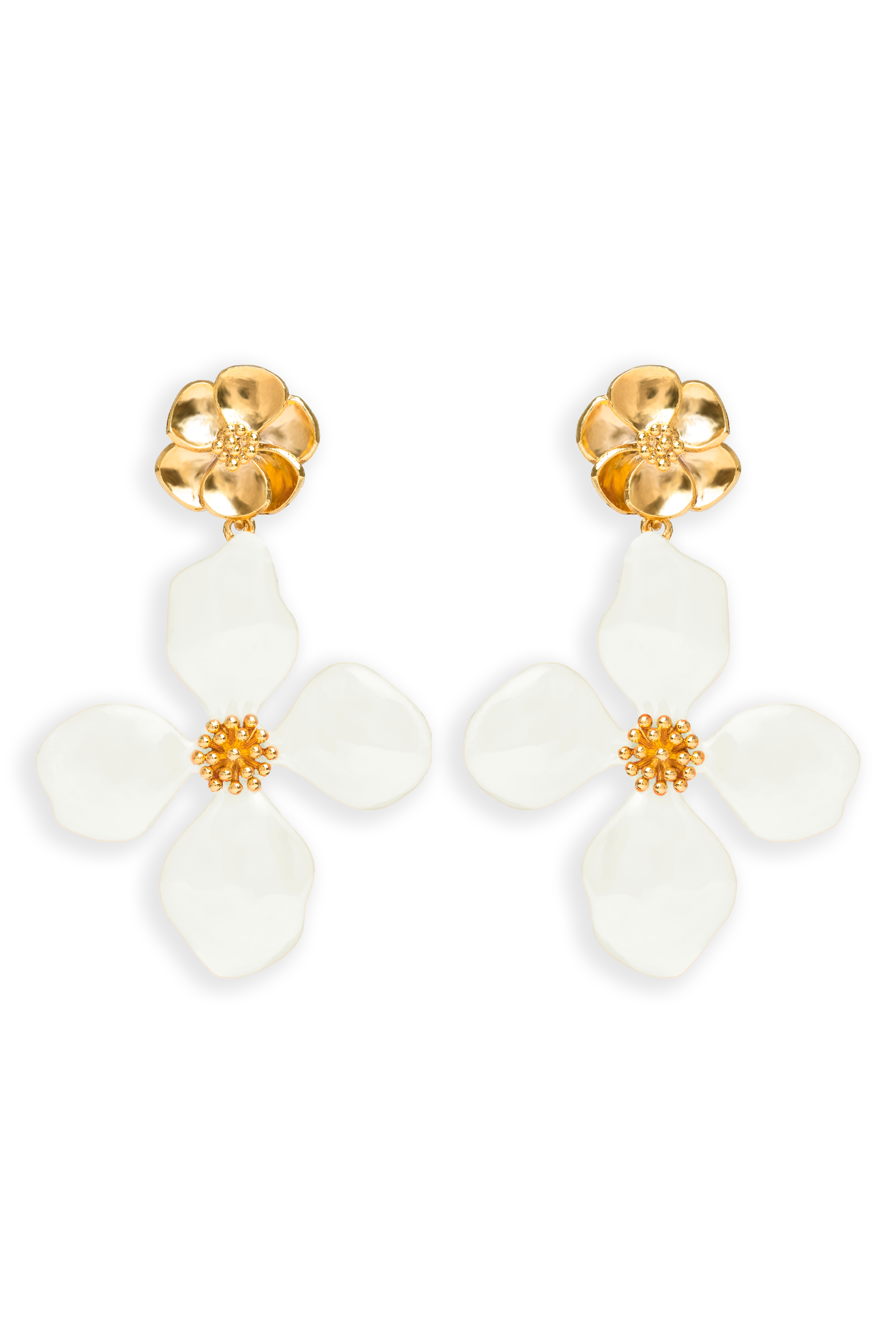 Pendientes Cassia Blanco