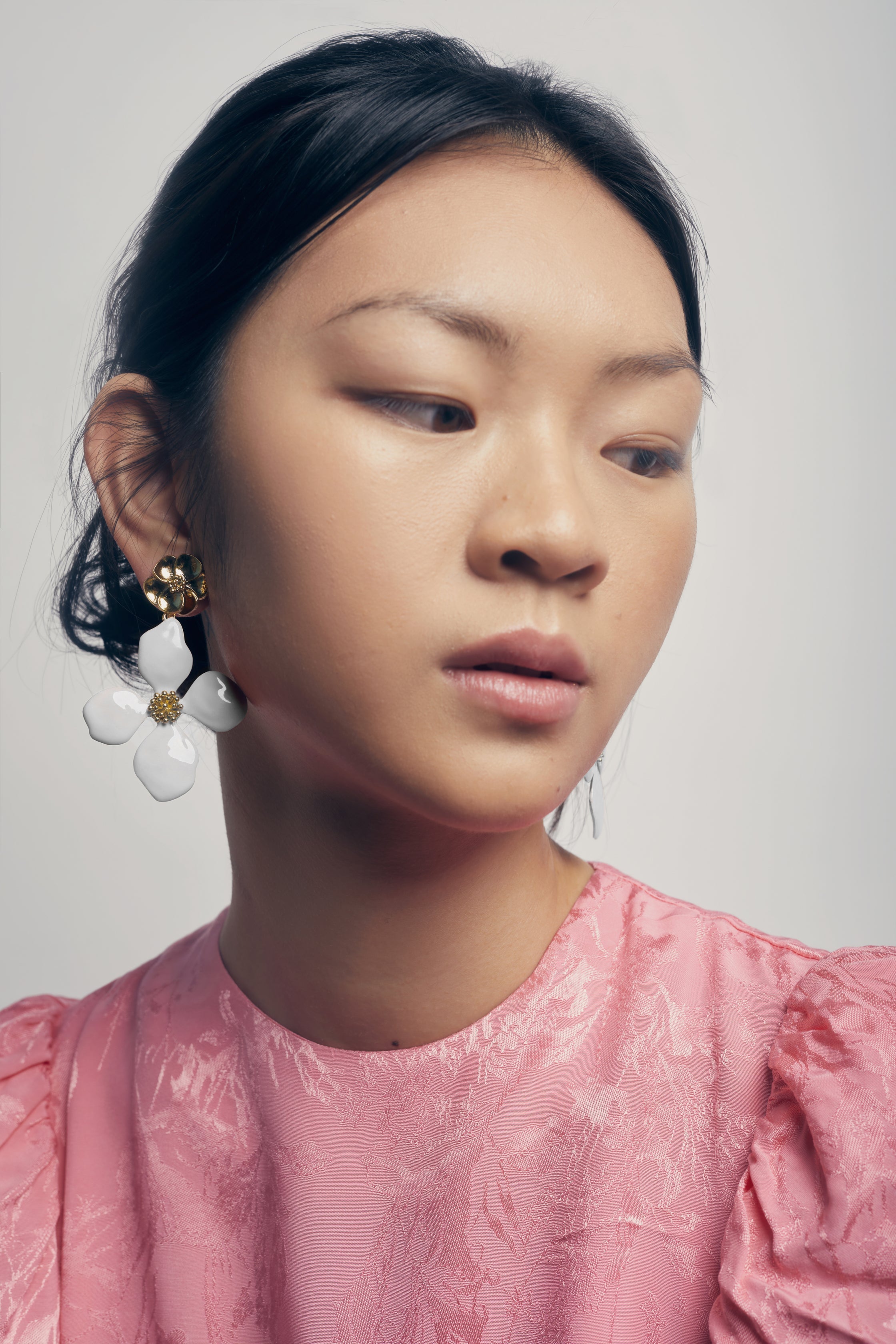 Pendientes Cassia Blanco