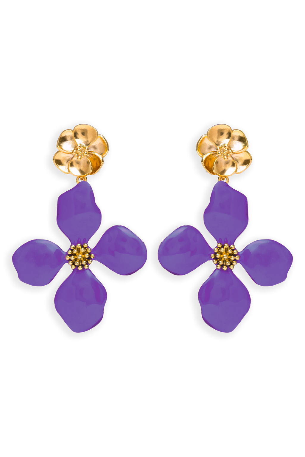 Pendientes Cassia Lila