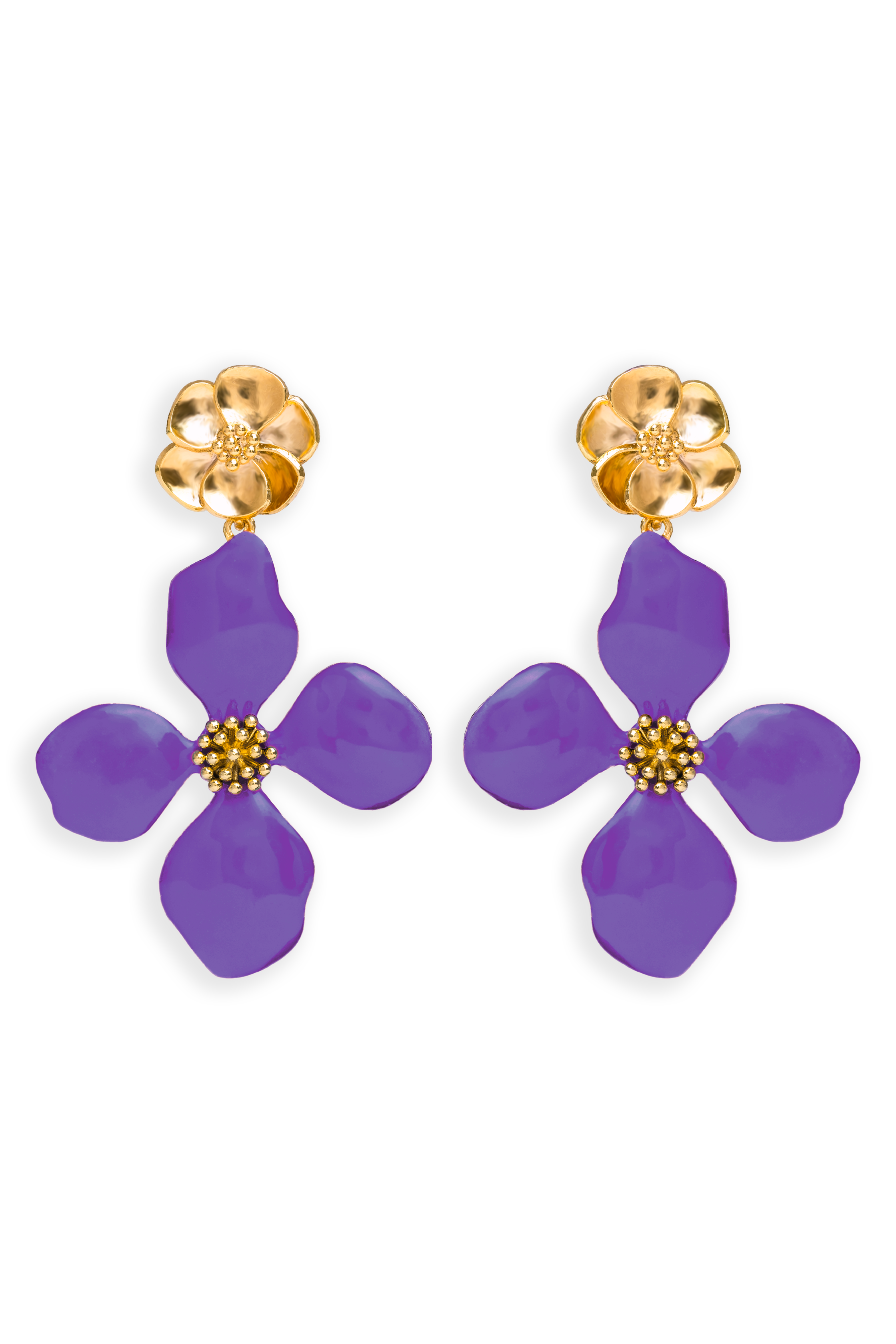 Pendientes Cassia Lila