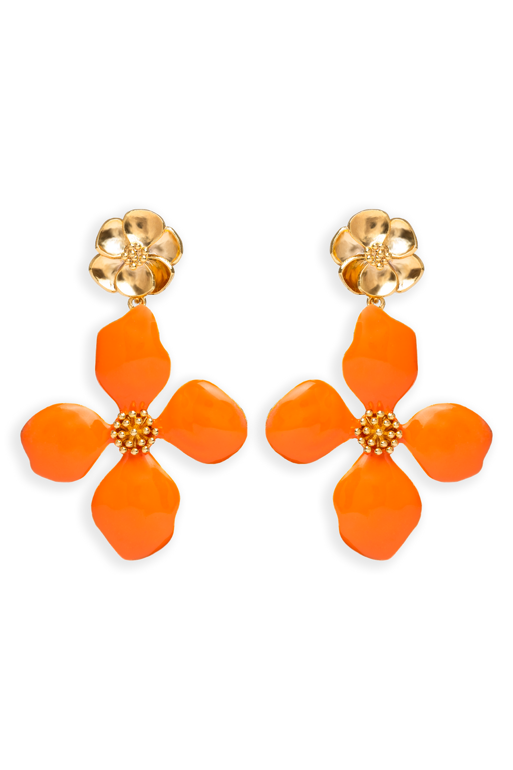 Pendientes Cassia Naranja