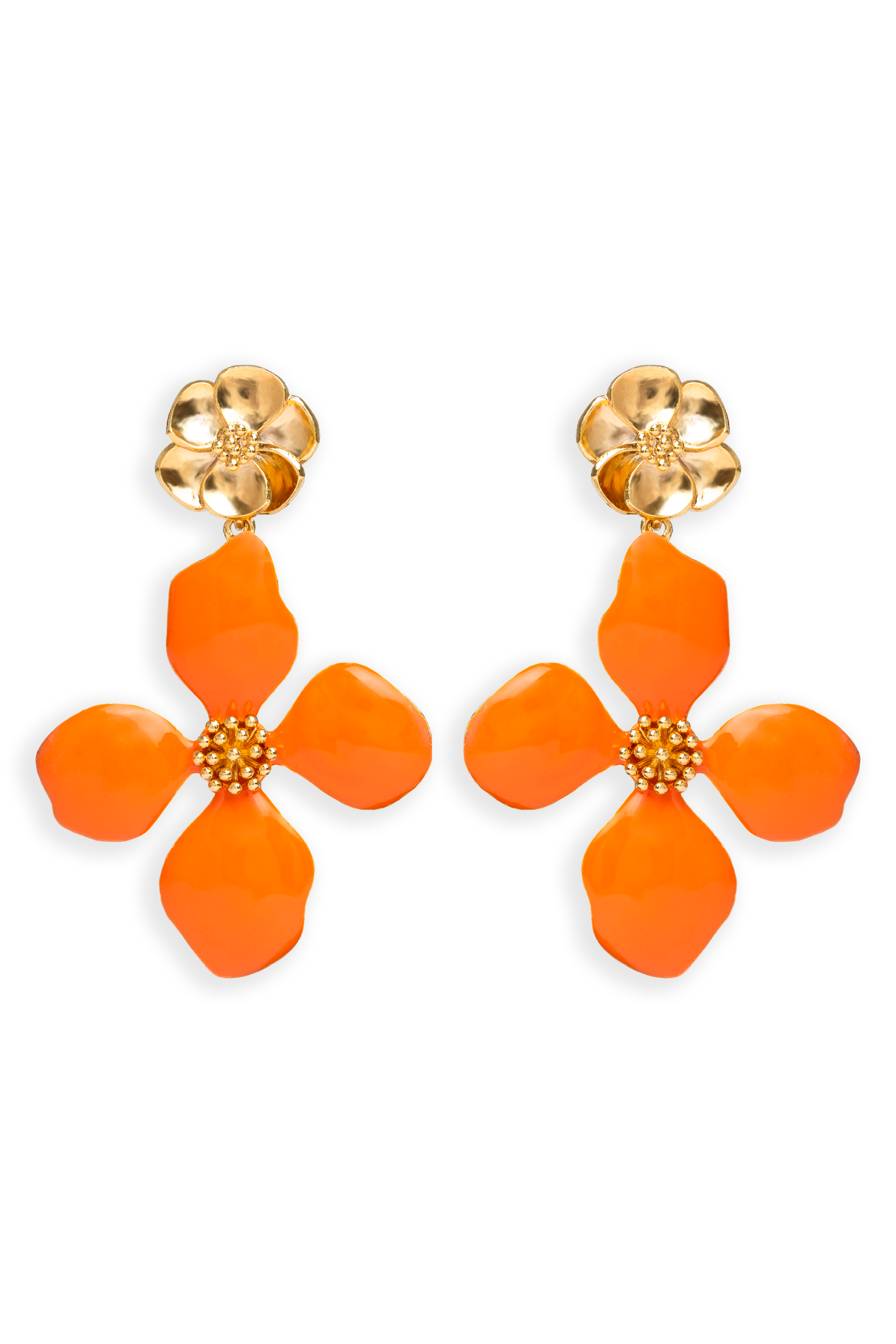 Pendientes Cassia Naranja