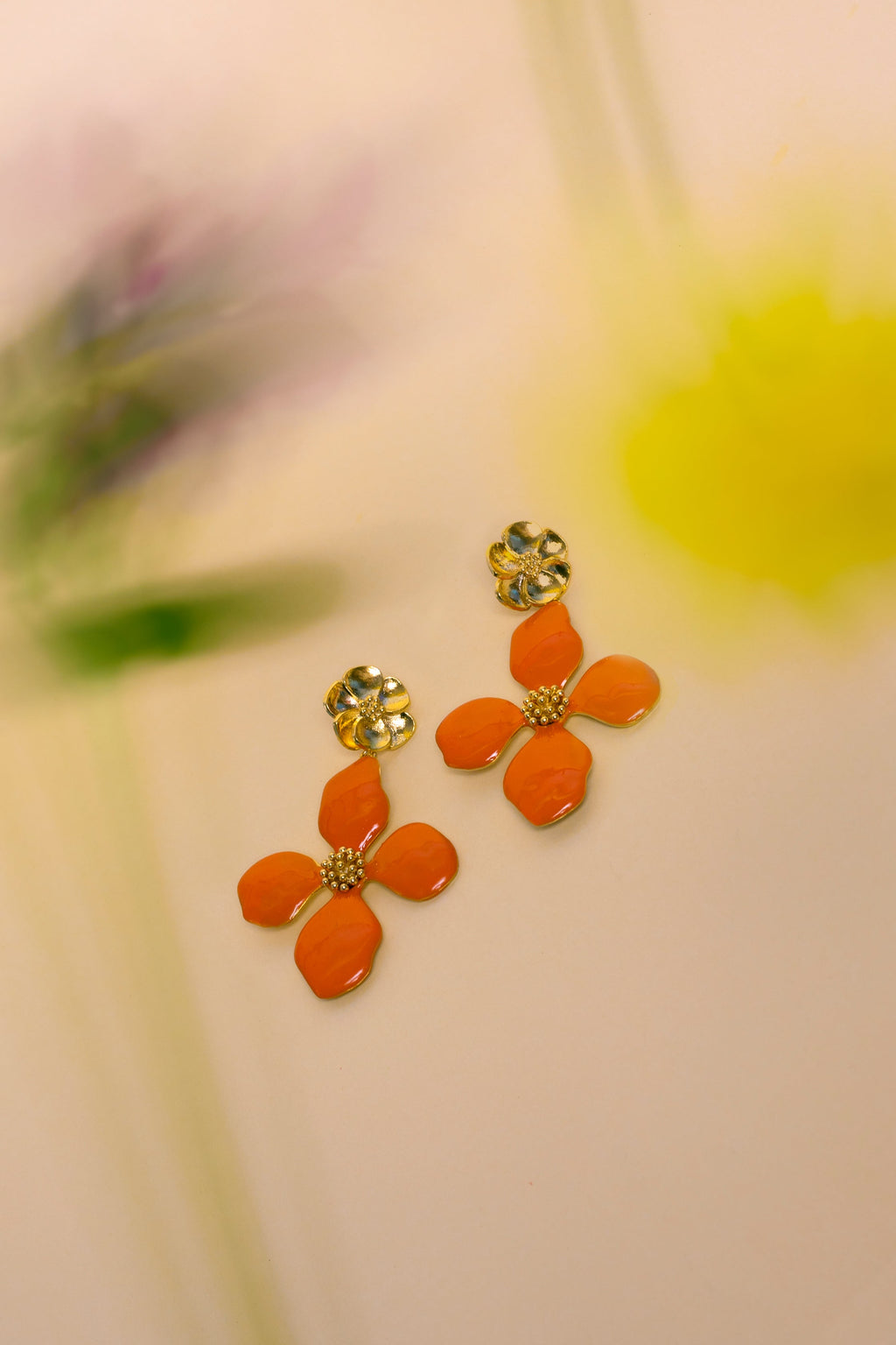Pendientes Cassia Naranja