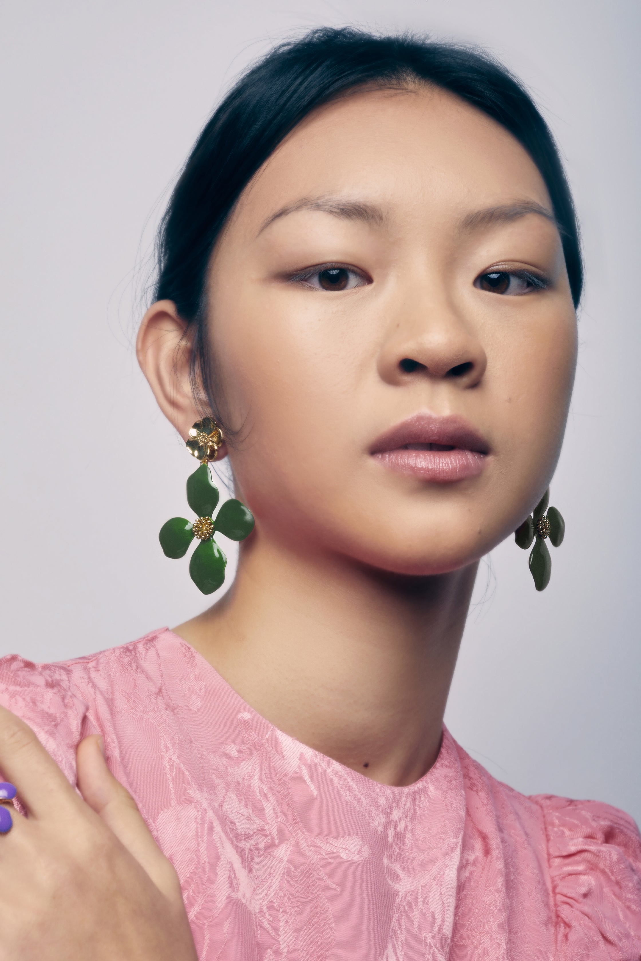Pendientes Cassia Verde