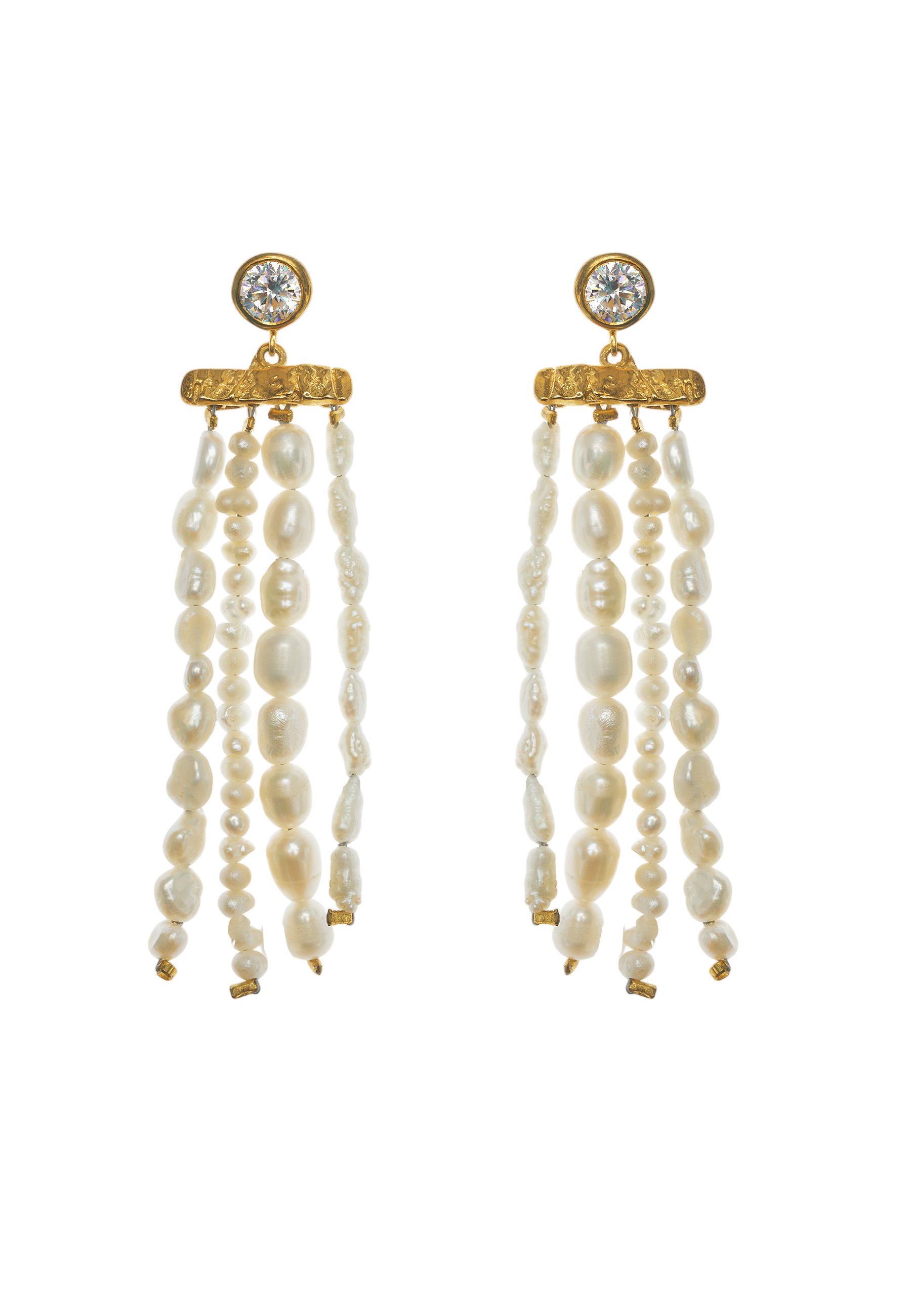 Pendientes Cyra Flecos
