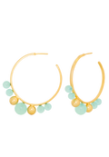 Elara Aquamarine Earrings