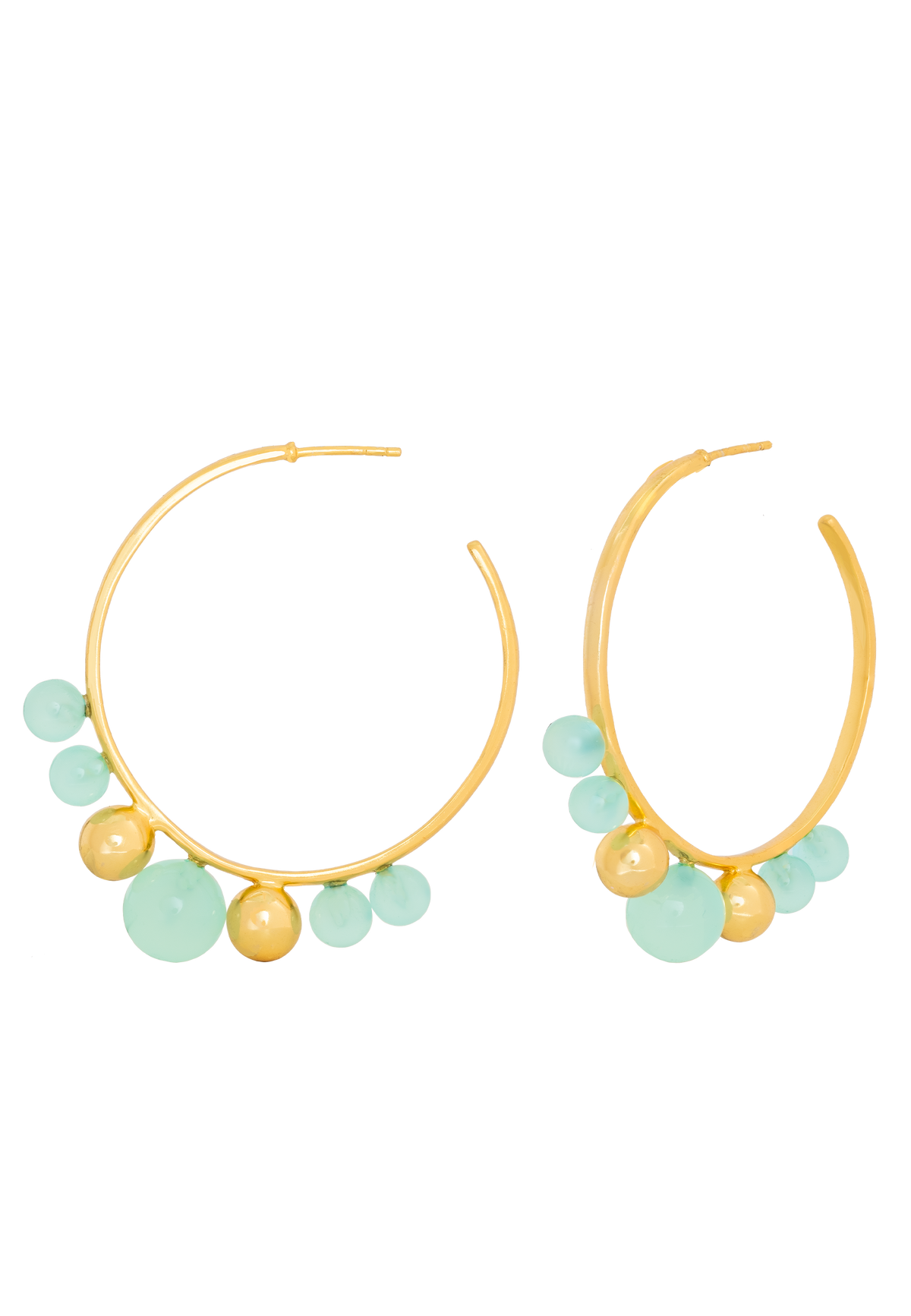 Elara Aquamarine Earrings