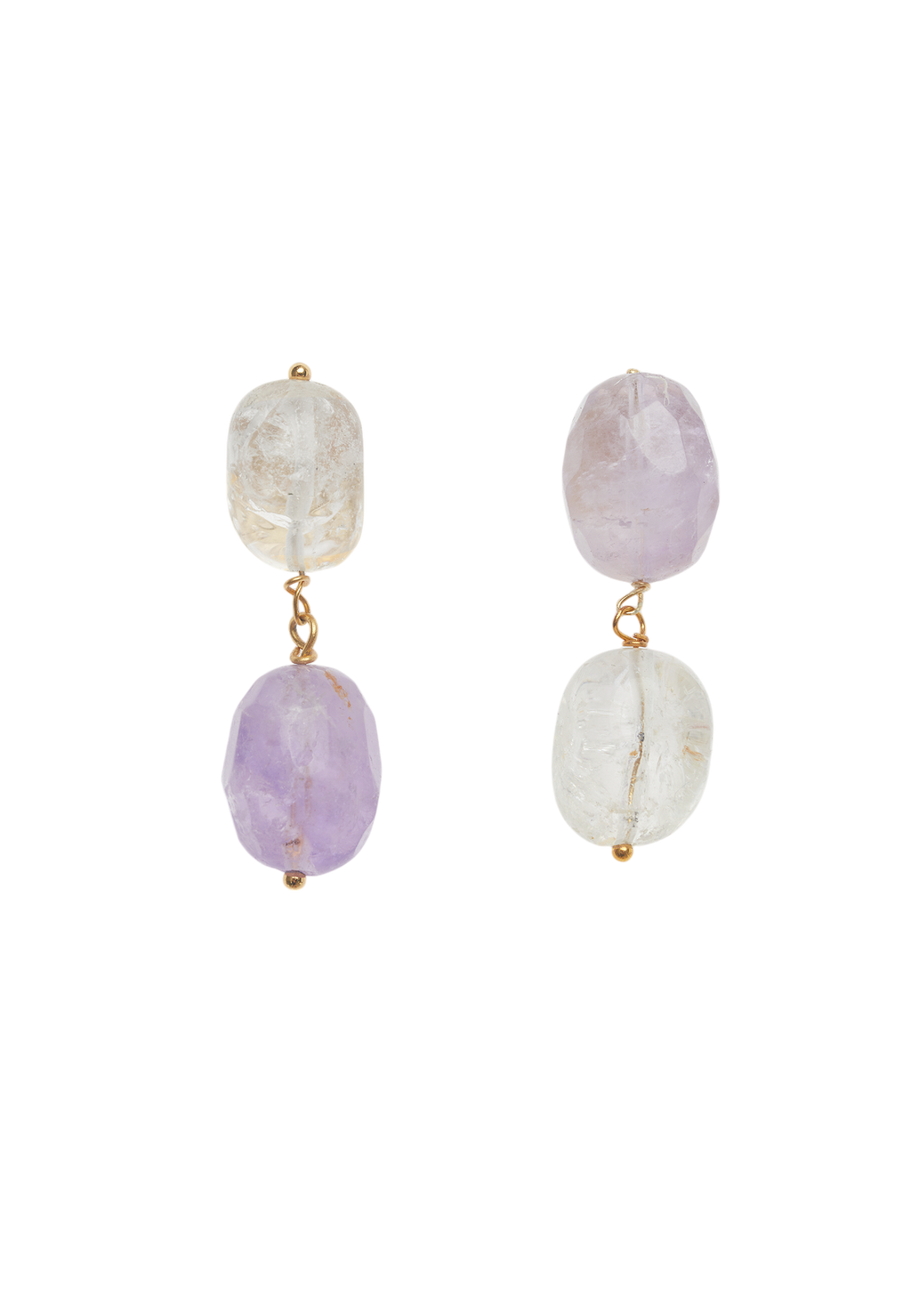 Pendientes Elva Morados
