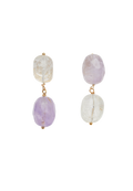 Pendientes Elva Morados