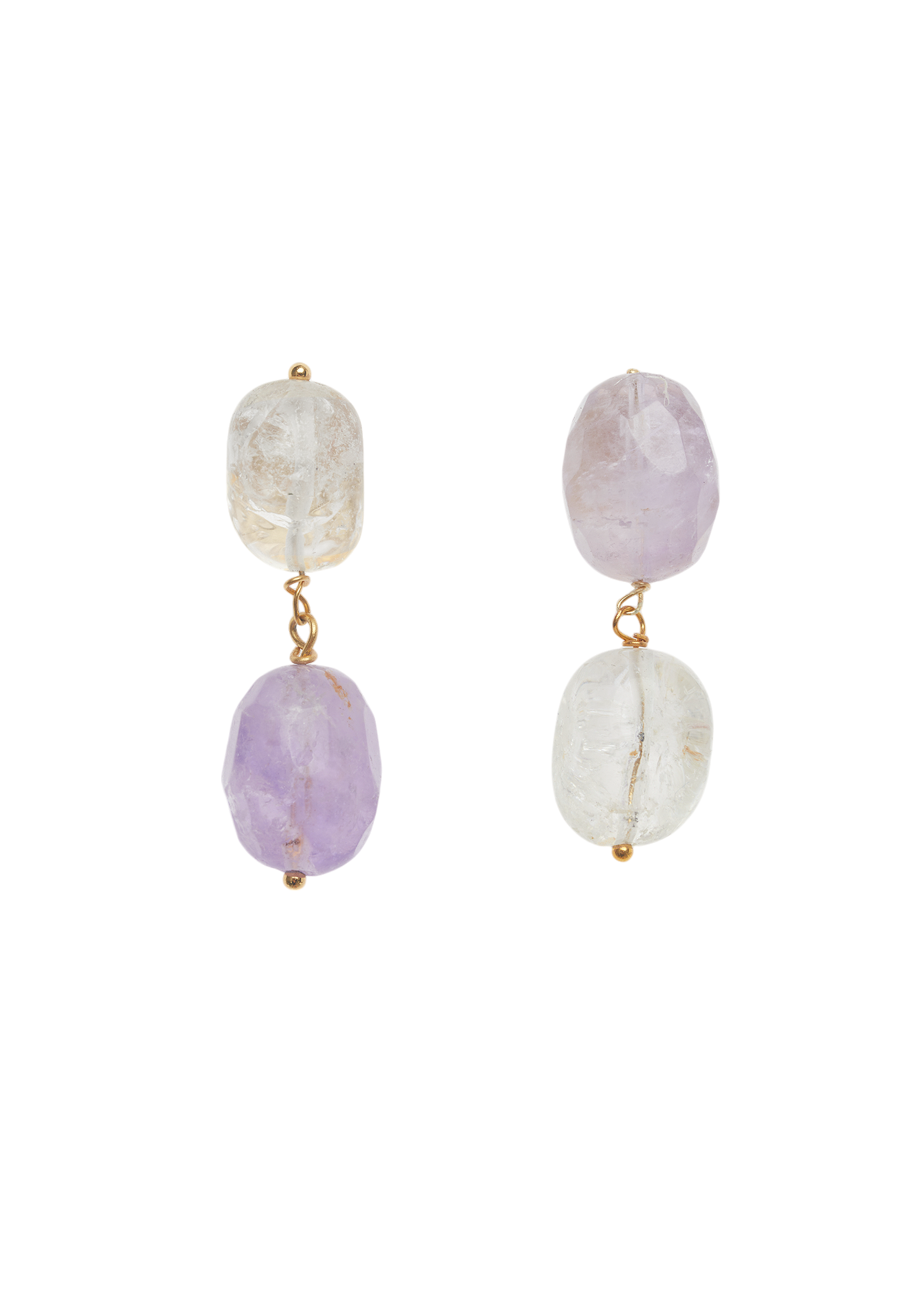Pendientes Elva Morados