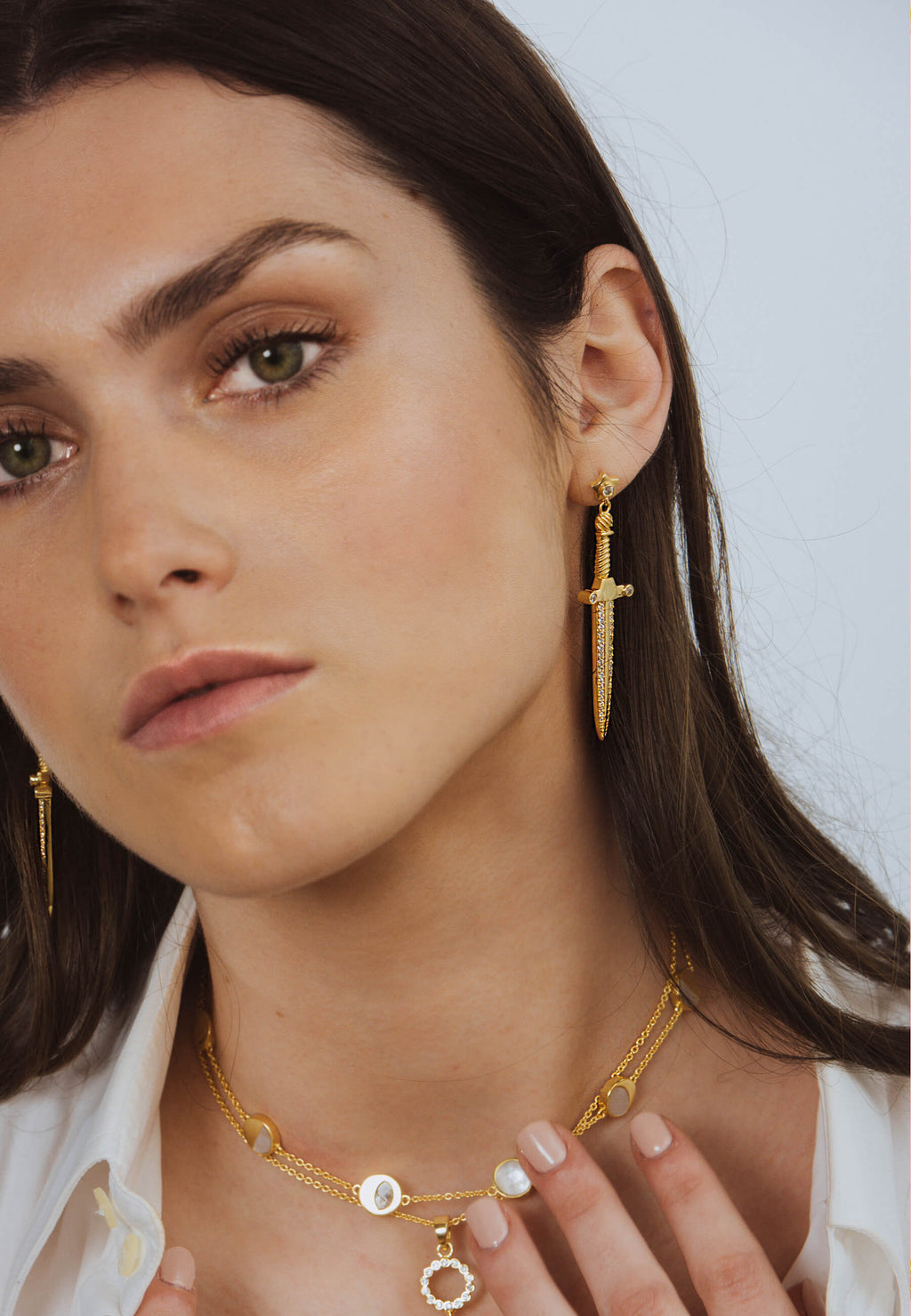 Queen of Swords Earrings