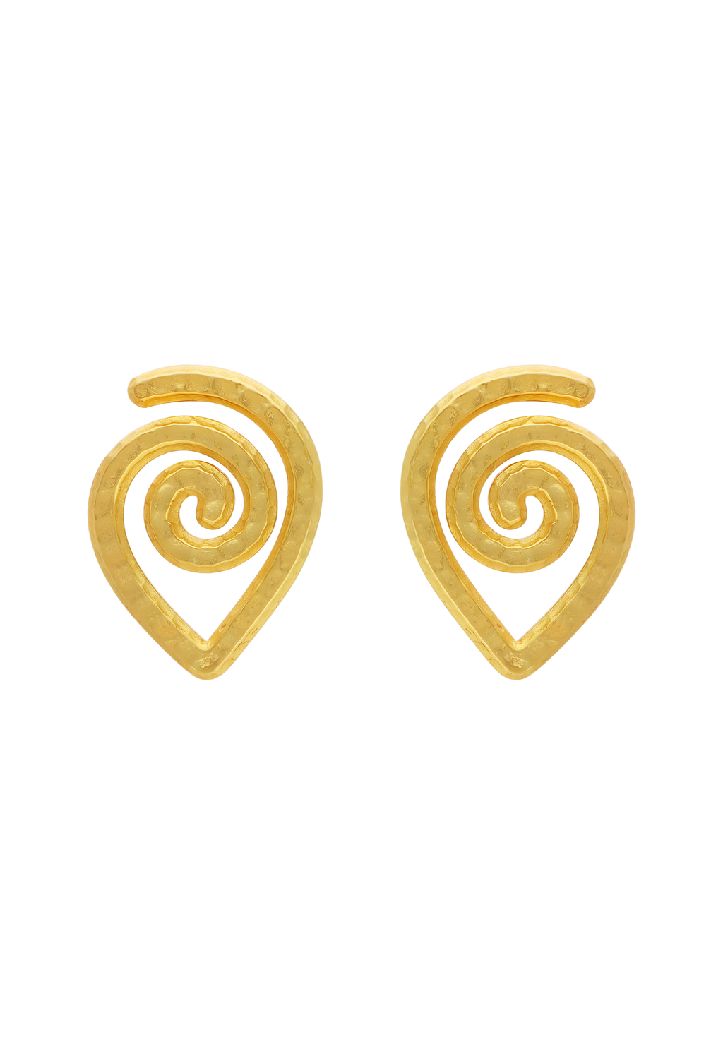 Pendientes Spiral Dorados
