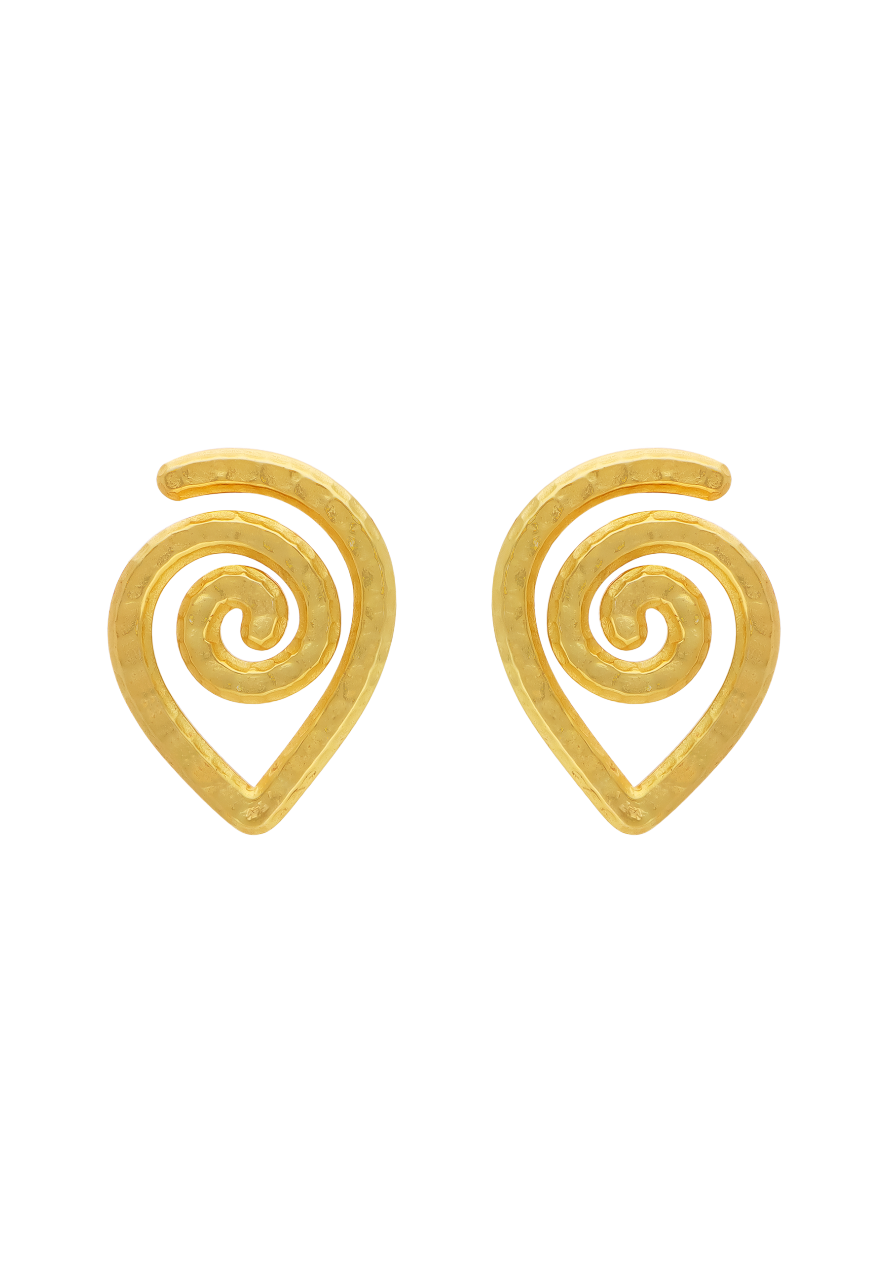 Pendientes Spiral Dorados