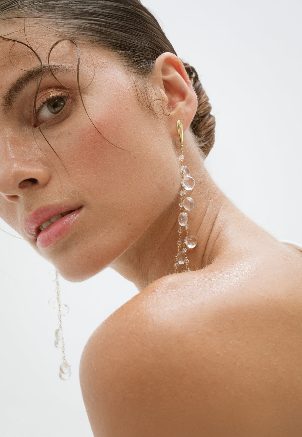 Pendientes Helene Cristales