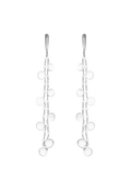 Pendientes Helene Cristales Plata