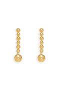 Pendientes Hibiscus Dorado