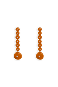 Pendientes Hibiscus Naranja