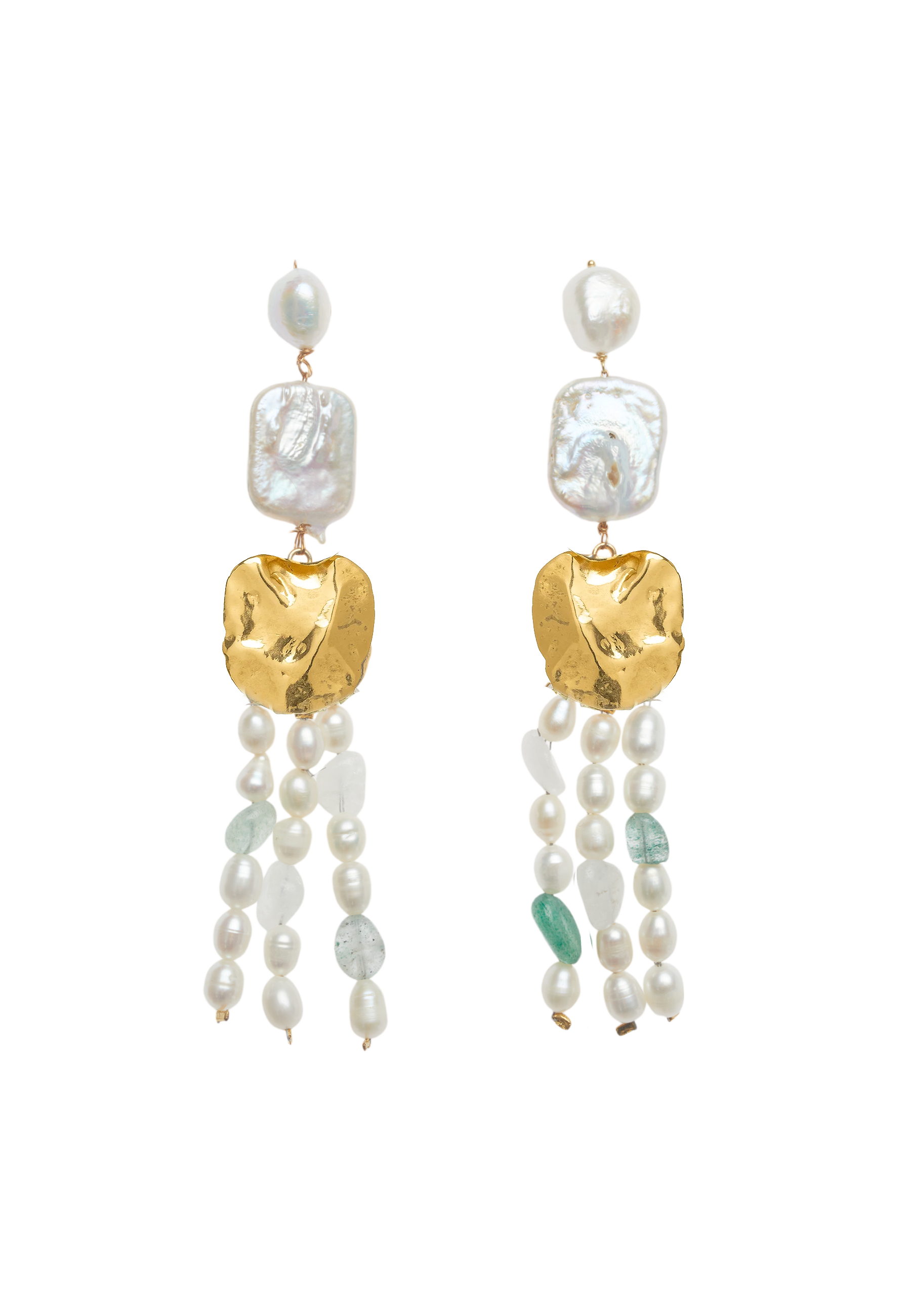 Pendientes Juno Perlas