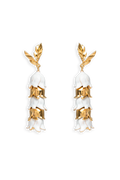 Pendientes Lirium Blancos