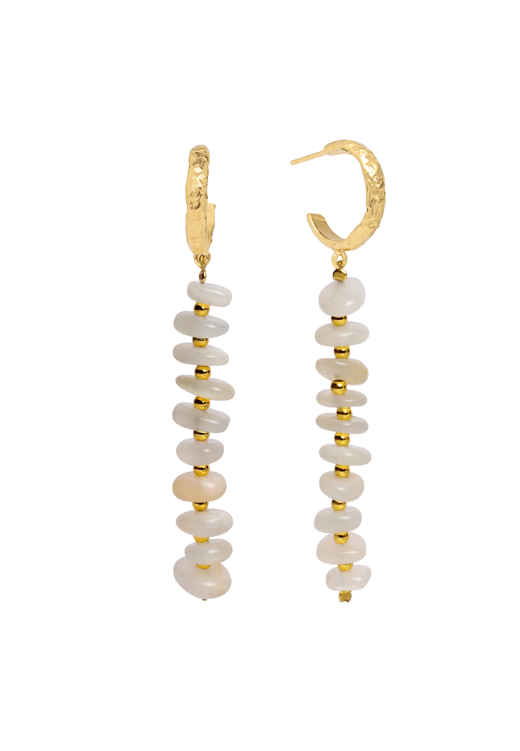 White Mizu Hoops