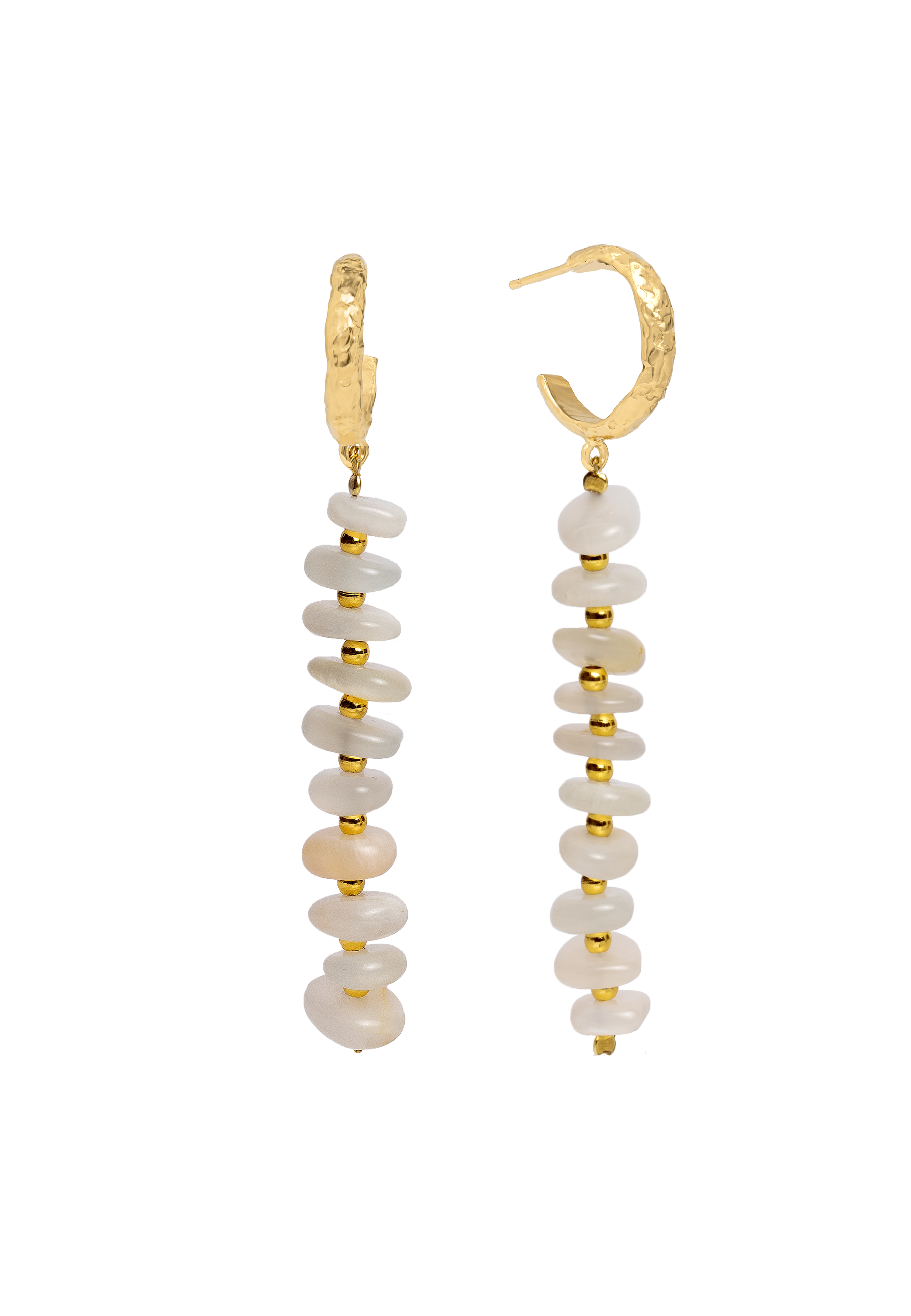 White Mizu Hoops