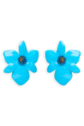 Pendientes Orchid Azul